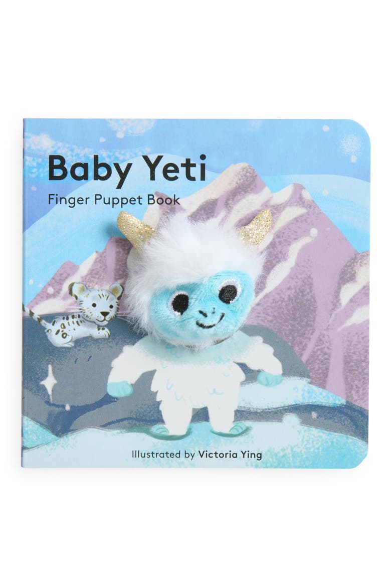 Kids' Baby Yeti Finger Puppet Book, Main, color, MULTI