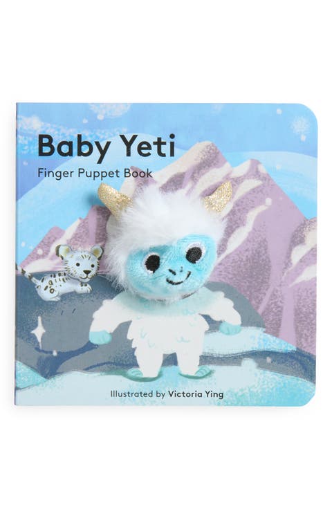 Kids' Baby Yeti Finger Puppet Book
