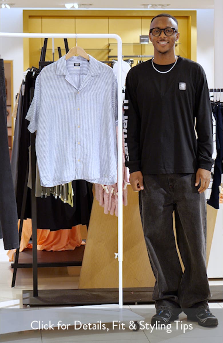 Laguna Linen Camp Shirt, sales video thumbnail
