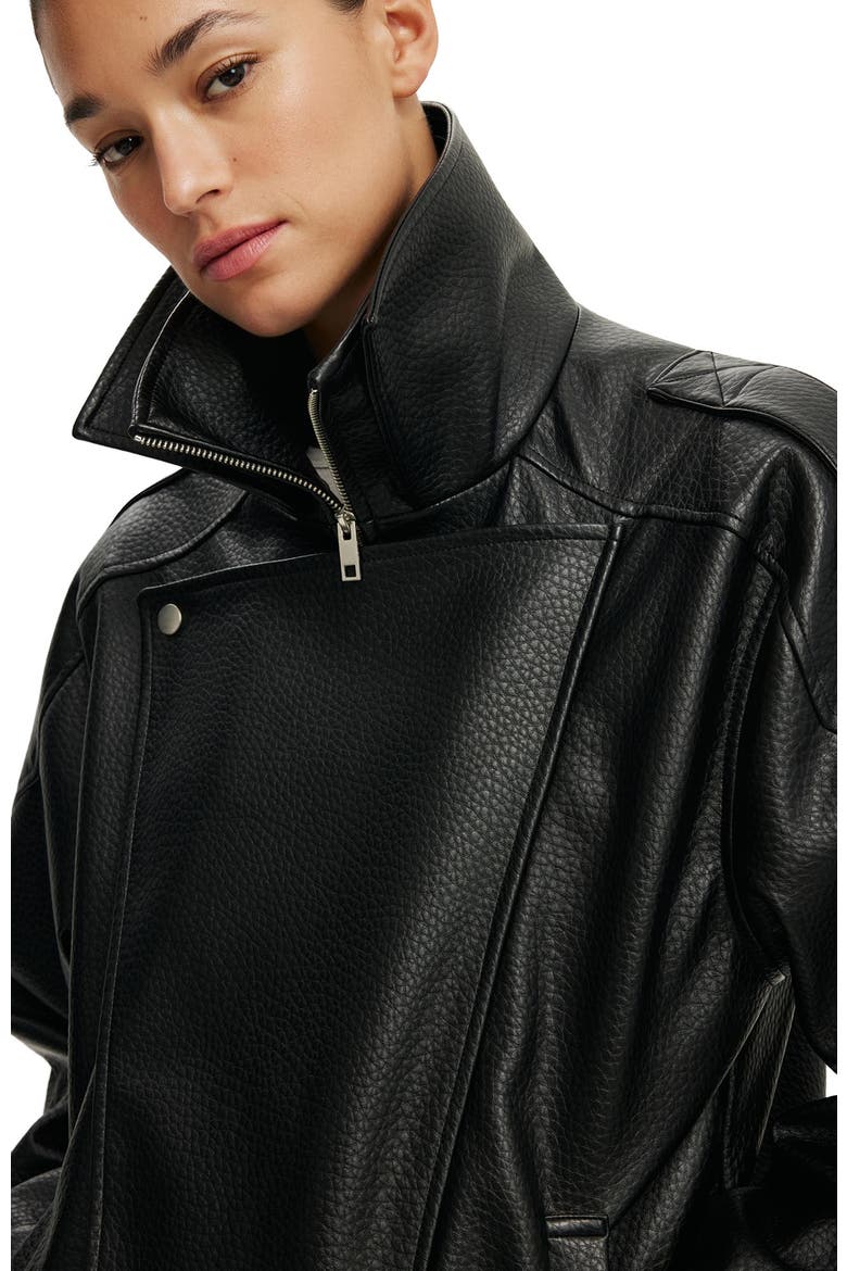 Women's Cove Biker Jacket, Alternate, color, Black