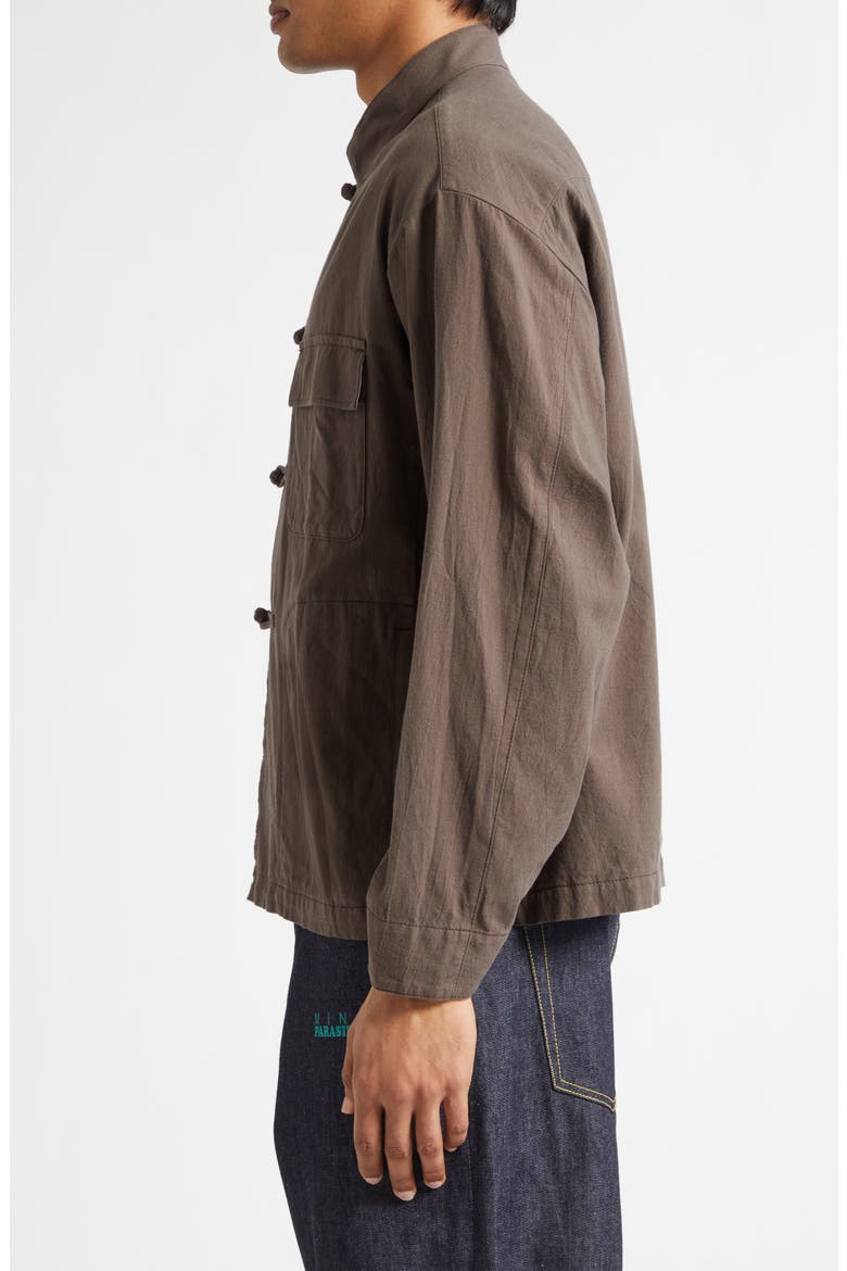 Cotton Utility Jacket, Alternate, color, BROWN