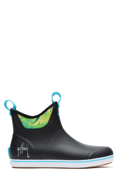 Xtratuf X Guy Harvey Waterproof Ankle Deck Boot In Black