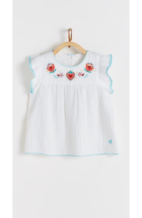 Milagrito Muslin Blouse for Toddler