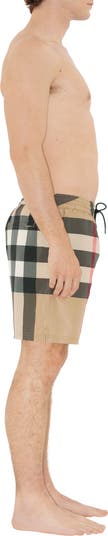 Check Swim Shorts