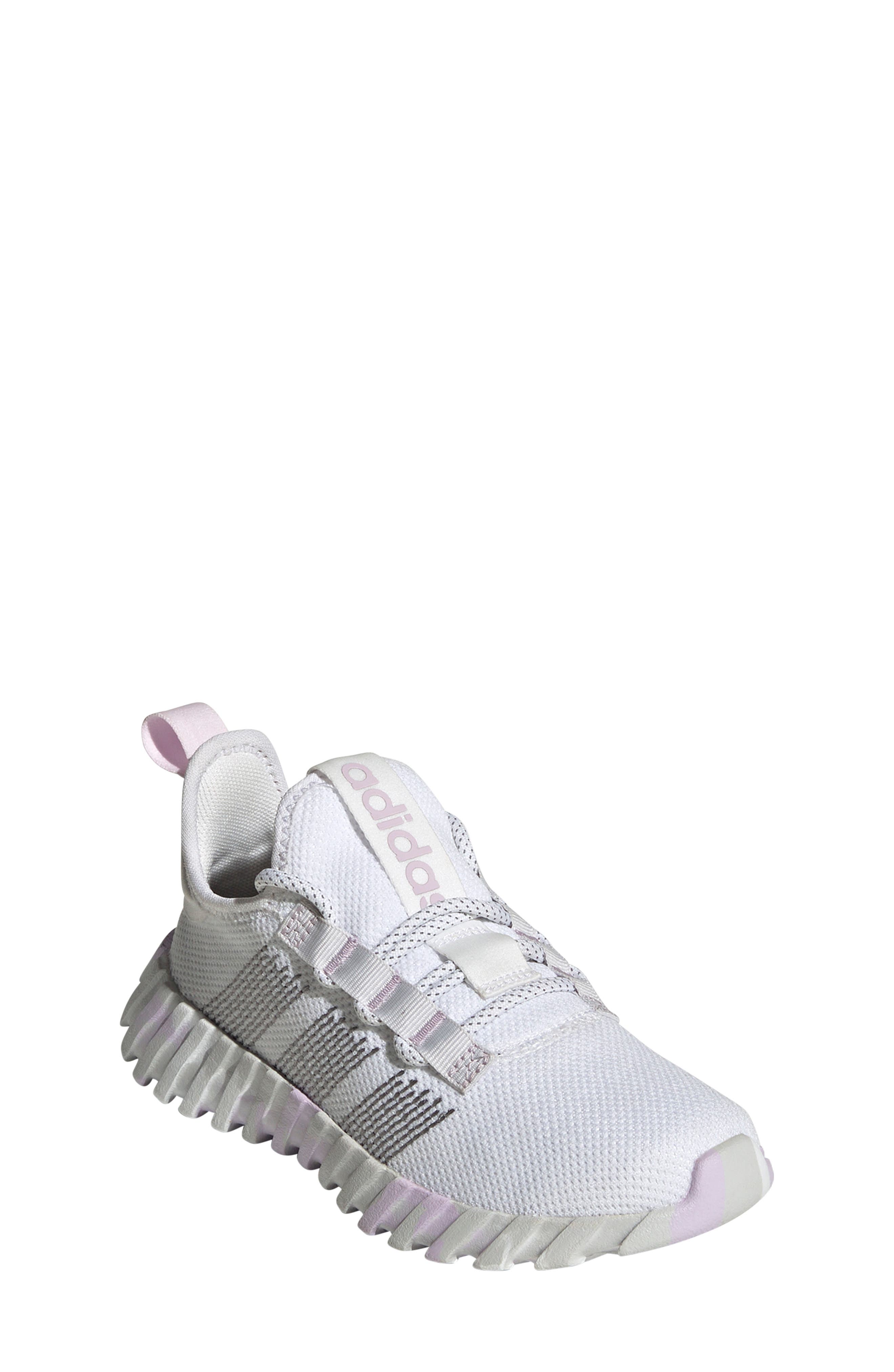 adidas Kids' Kaptir Flow Sneaker, Main, color, White/ Grey/ Dash Grey