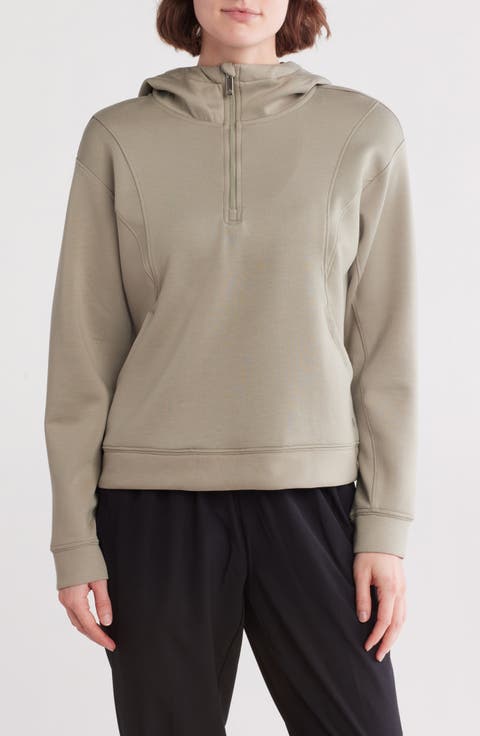 Stellar Scuba Knit Quarter Zip Hoodie