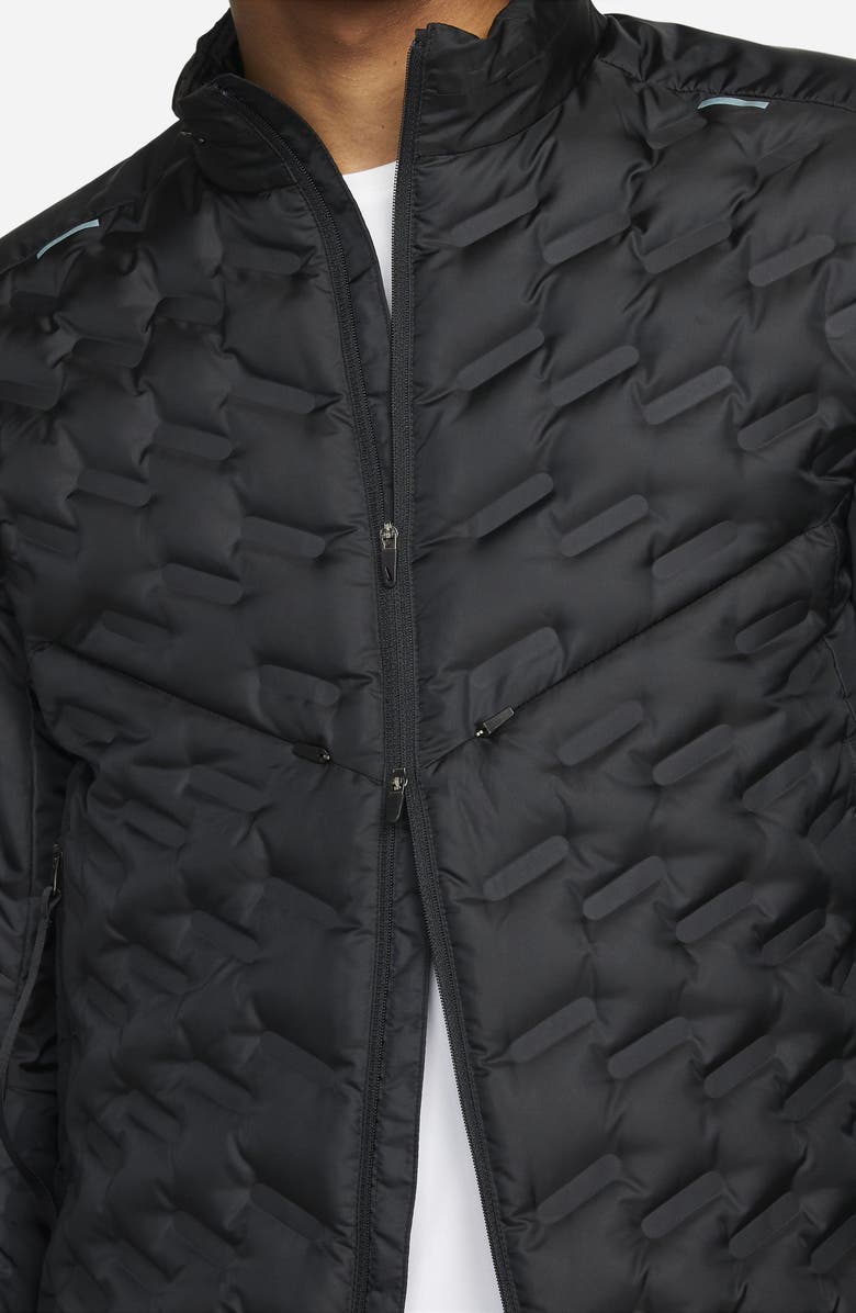 Nike Therma-FIT Quilted Running Jacket, Alternate, color, 