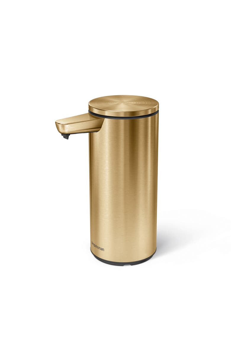 9 oz. rechargeable liquid sensor pump, Main, color, brass