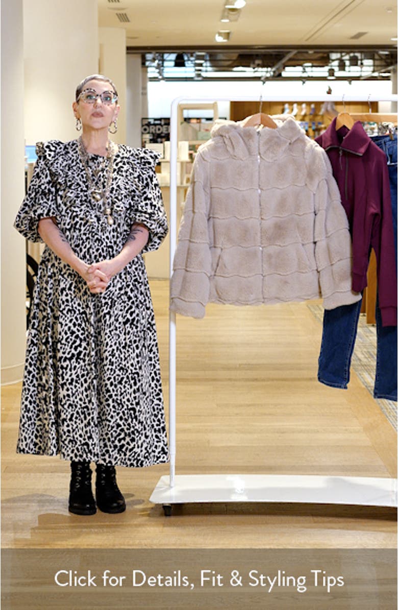 Faux Fur Jacket, sales video thumbnail