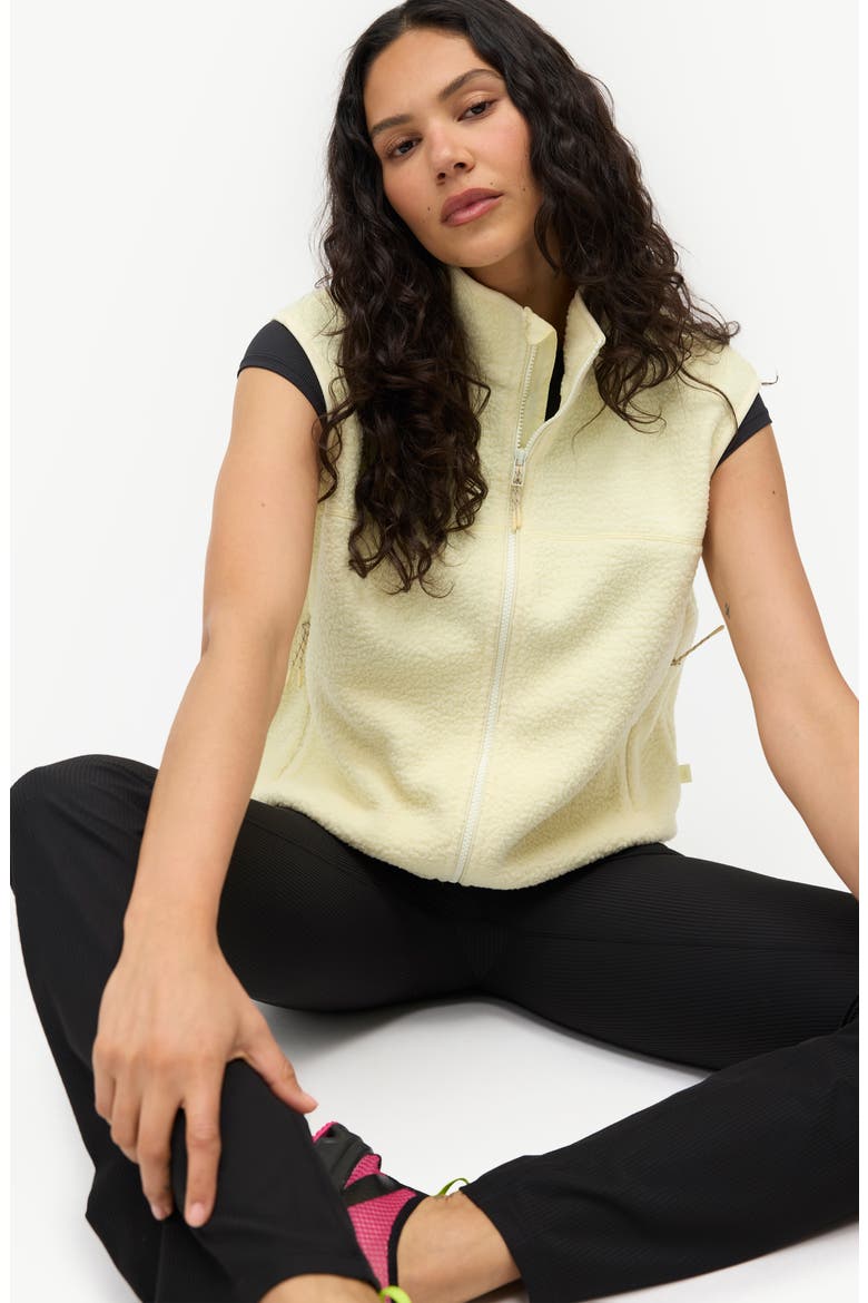 Chapelle Fleece Vest, Alternate, color, CHARDONNAY