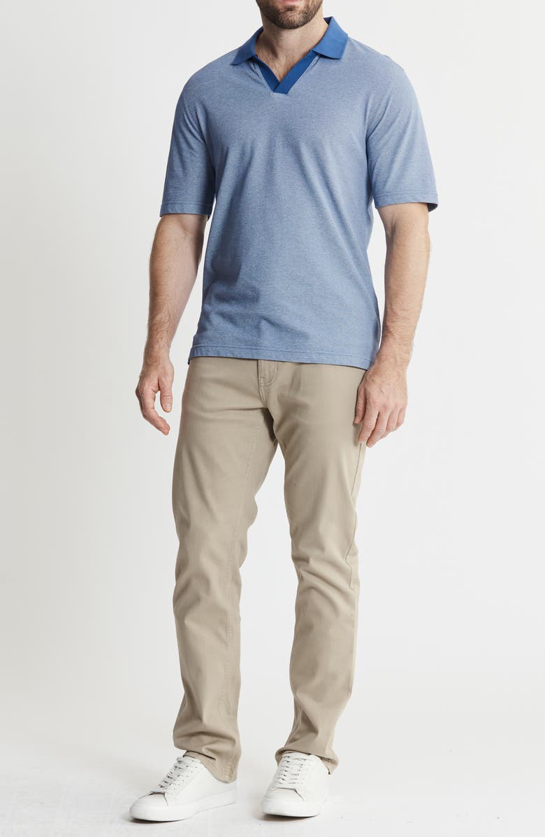 JACHS South Hampton Johnny Collar Polo, Alternate, color, Blue