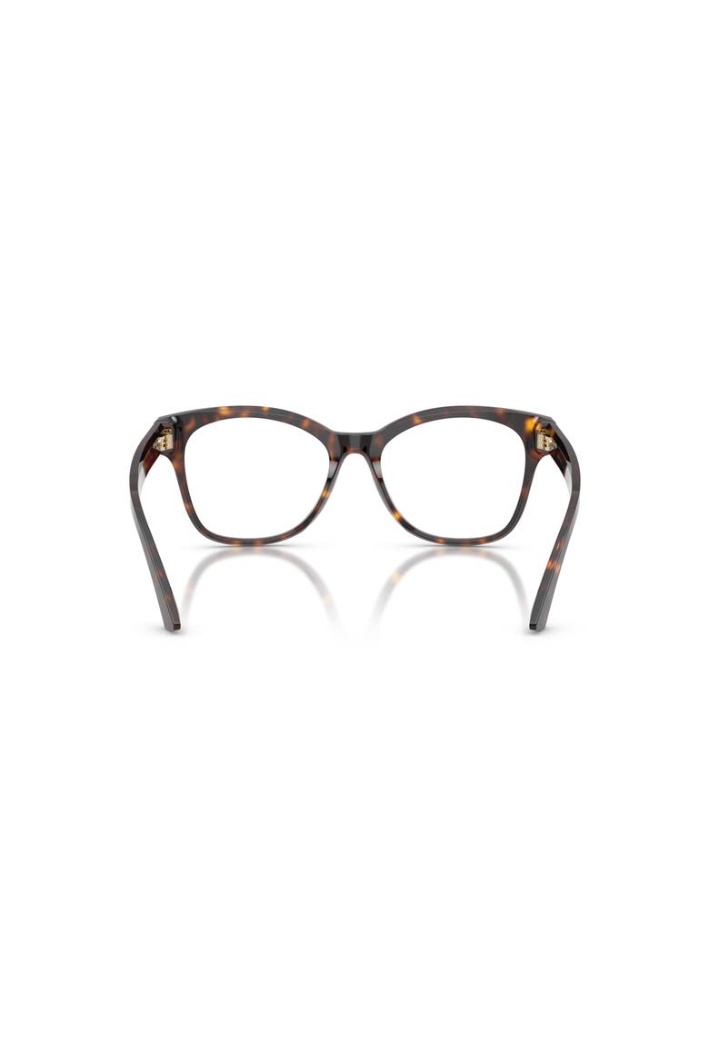 52mm Square optical glasses, Alternate, color, Tortoise
