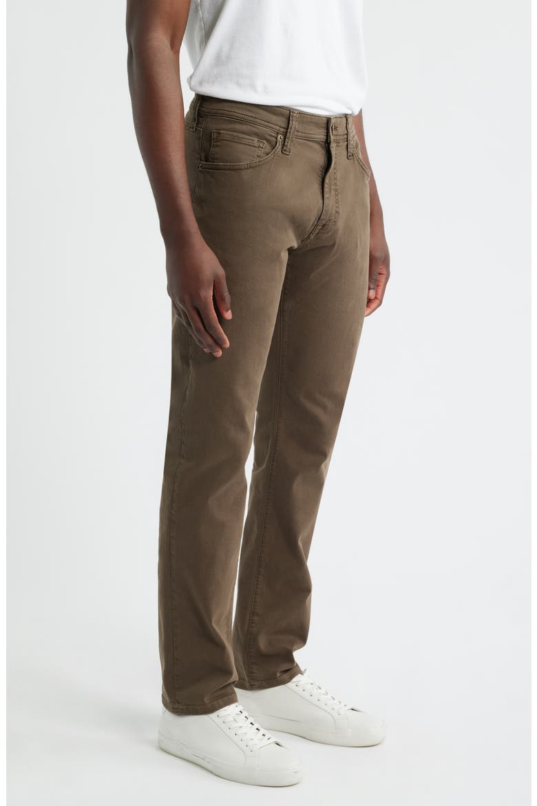 Slim Straight Leg Jeans, Alternate, color, BROWN TURK