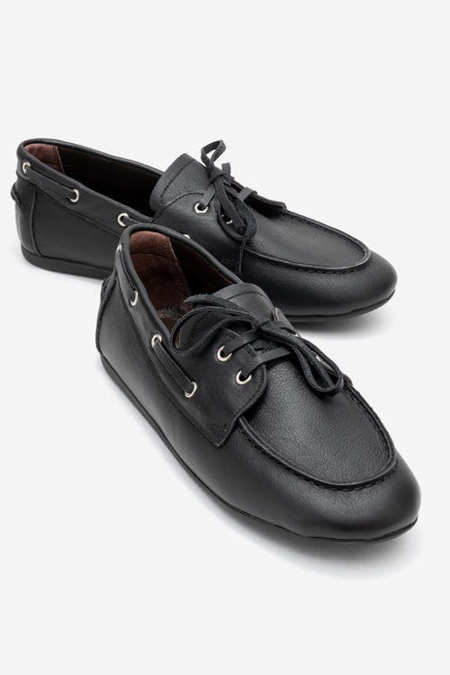 Forever & Always Shoes Serelis Leather Lace Up Loafer In Multi