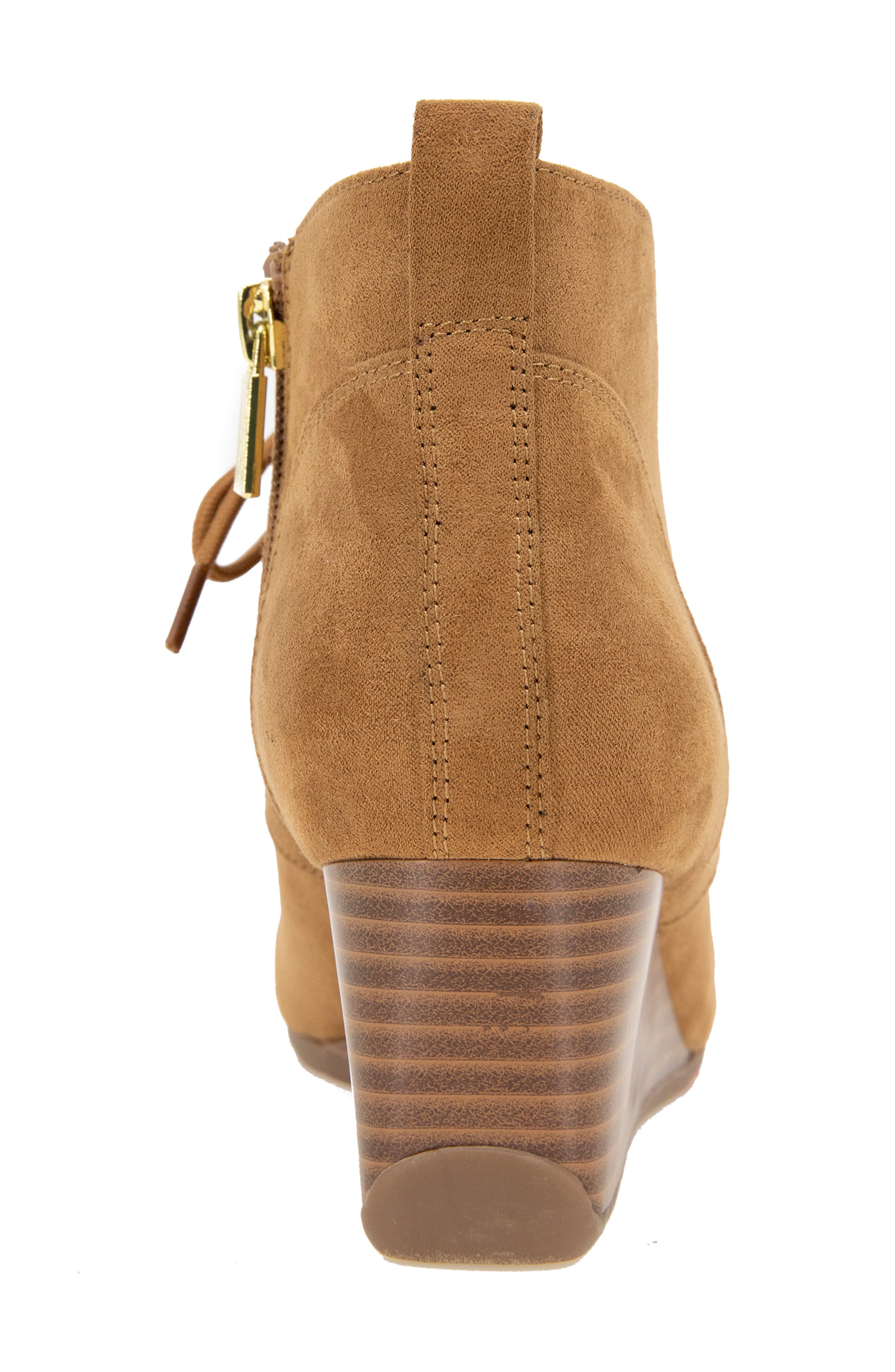 Reaction Kenneth Cole Deka Wedge Bootie, Alternate, color, Desert Micro