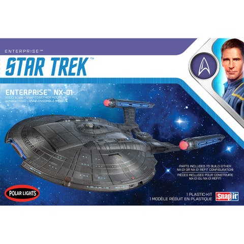 Star Trek Nx01 Enterprise (Snap) 2T 11000 Scale Model Kit