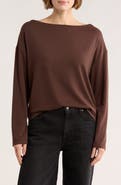 AllSaints Rita Boat Neck Long Sleeve Top