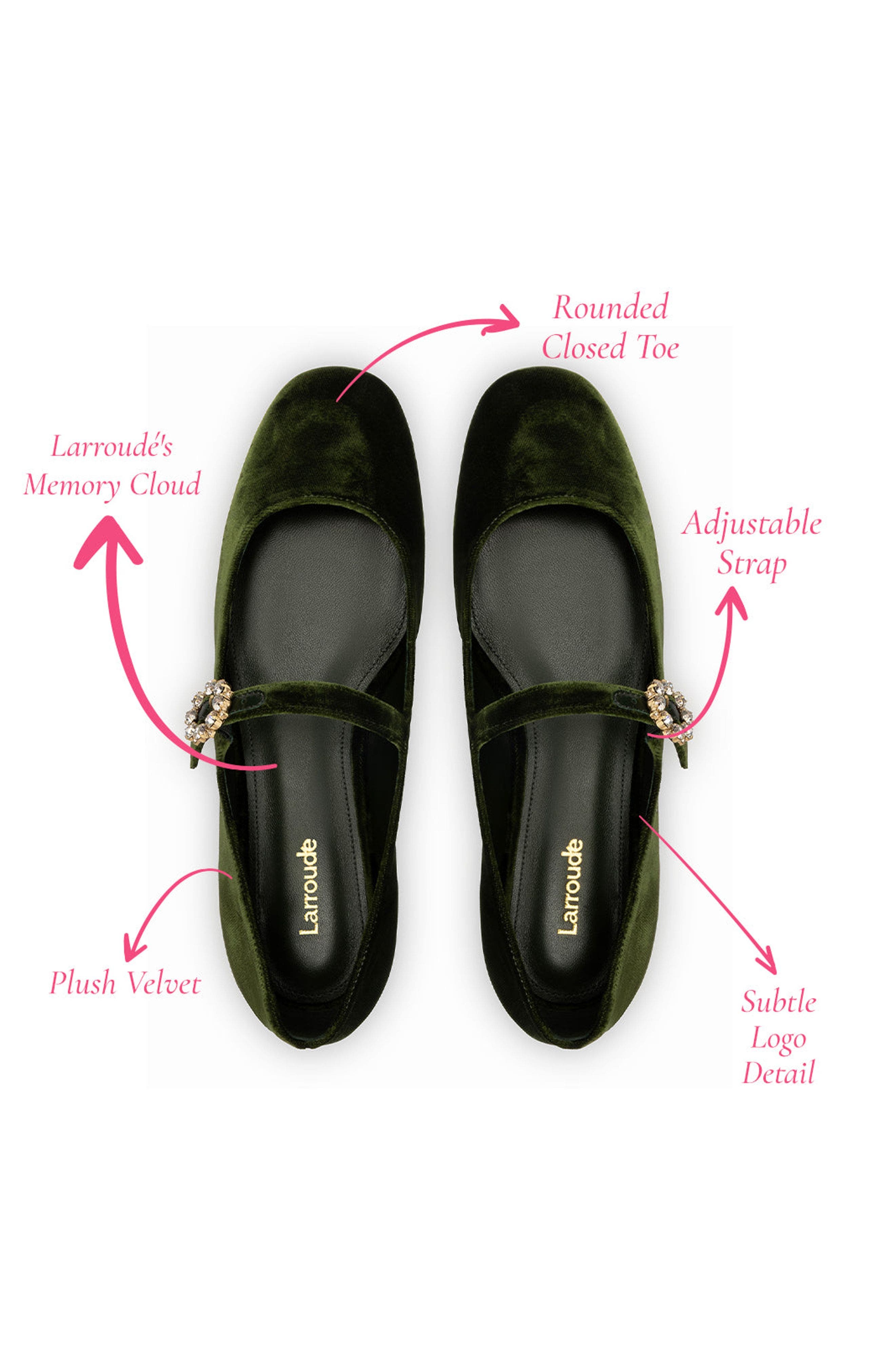 Larroudé Blair Ballet Flat, Alternate, color, 