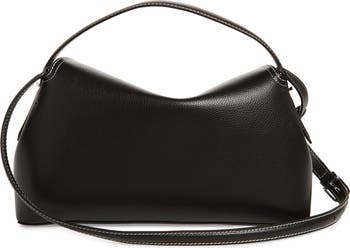 TOTEME T-Lock Curved Leather Shoulder Bag | Nordstrom