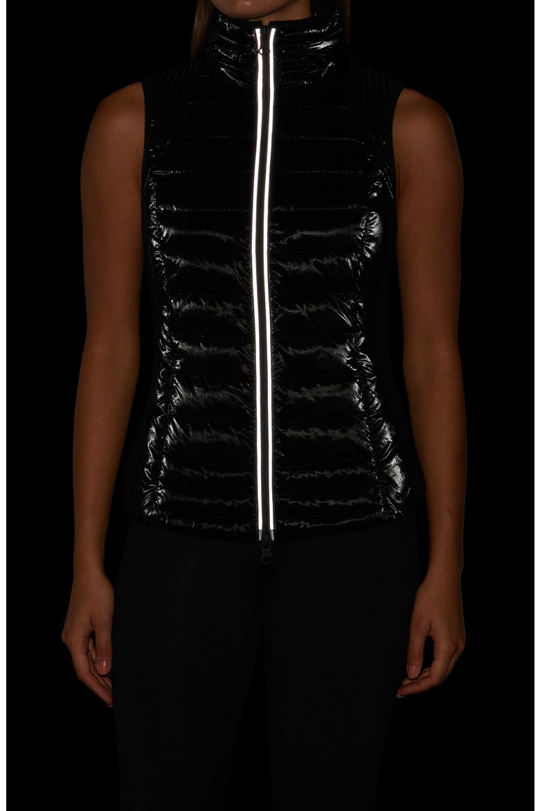Breakthrough Puffer Vest, Alternate, color, BLACK