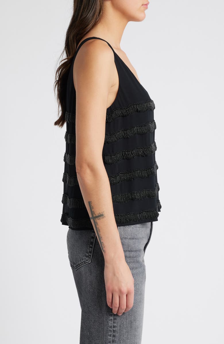 Treasure & Bond Embellished Tank, Alternate, color, Black