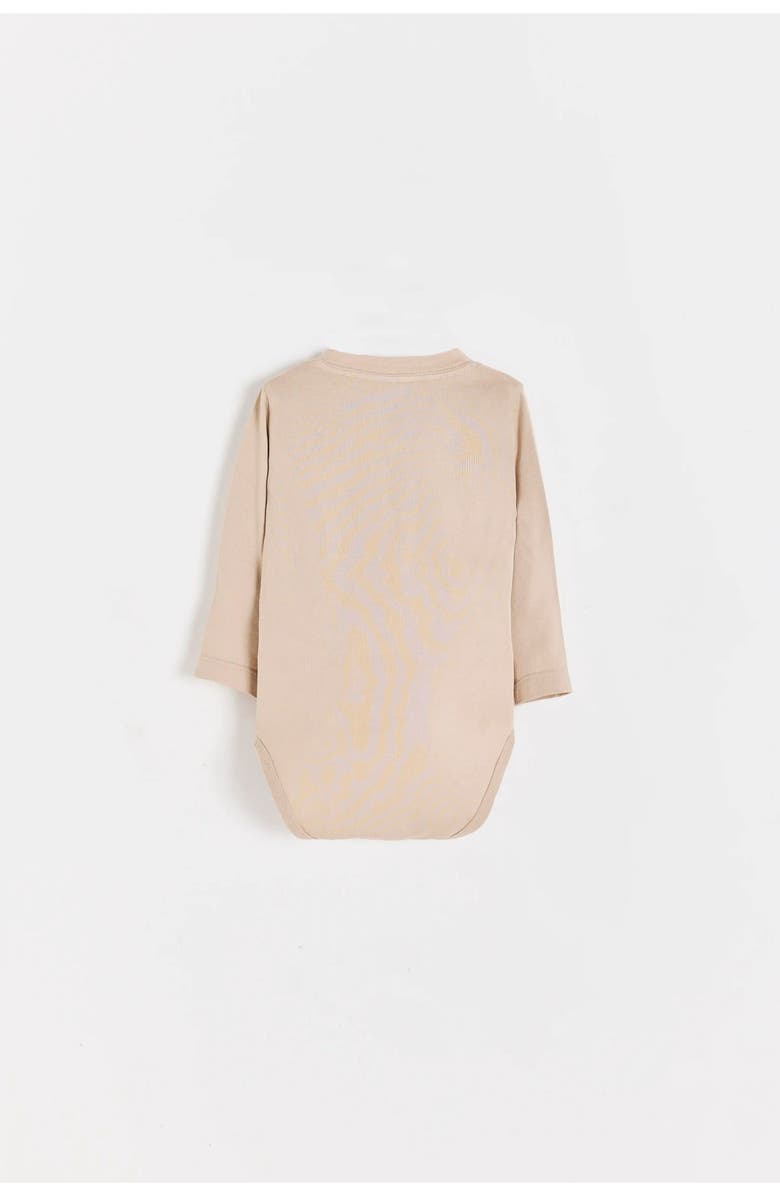 Babycottons Nut Bodysuit for Infant, Alternate, color, Camel