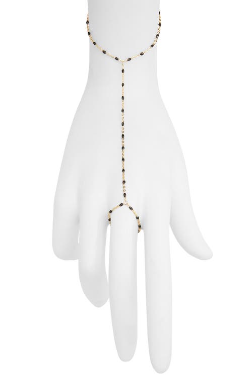 Nashelle Iris Bead Hand Chain
