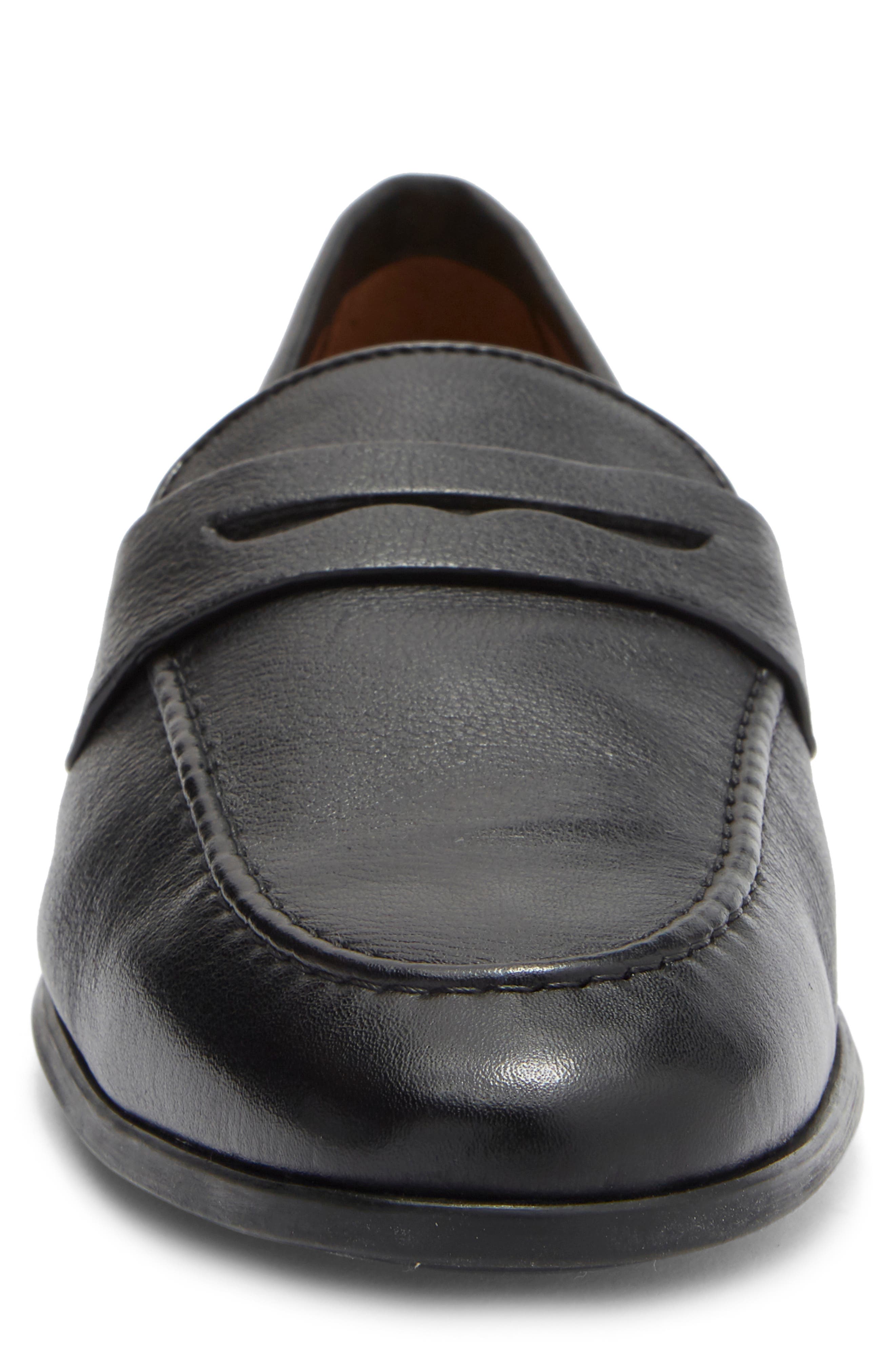 Allen Edmonds Murphy Penhy Loafer, Alternate, color, Black Pebbled Leather