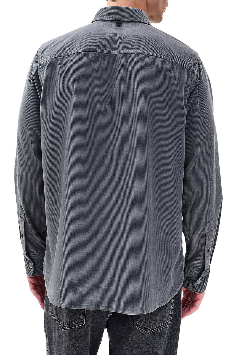 rag & bone CPO Corduroy Overshirt, Alternate, color, Slate