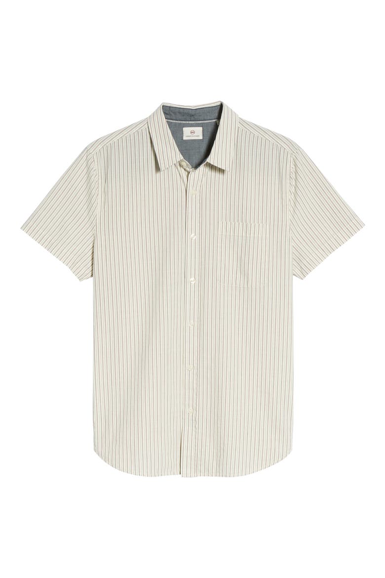 Nash Regular Fit Short Sleeve Sport Shirt, Alternate, color, NATURAL/DRIED S