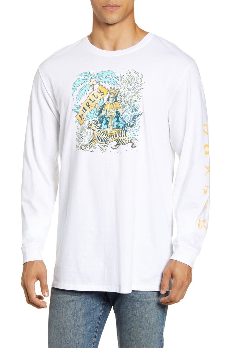 Expedition Long Sleeve T-Shirt, Main, color, WHITE