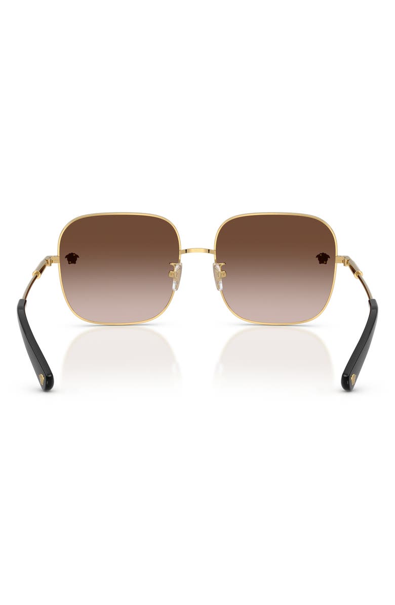 Versace 59mm Gradient Square Sunglasses, Alternate, color,