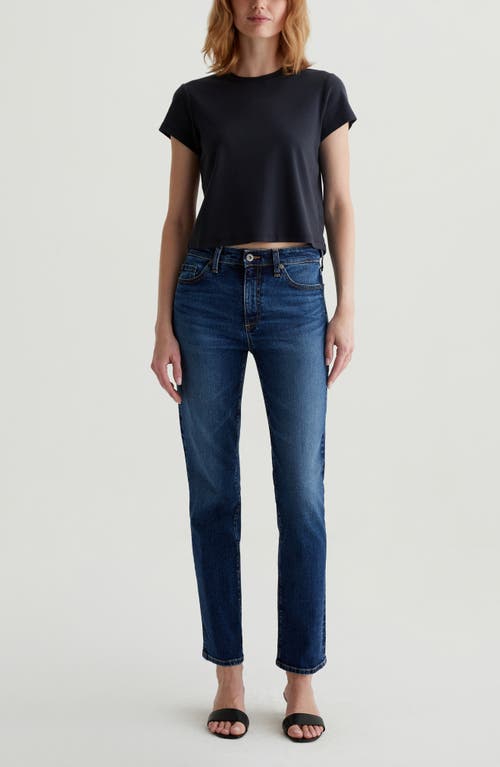 Ag Mari Mid Rise Slim Straight Leg Jeans