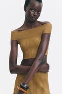 H&M Off-the-shoulder Crop Top