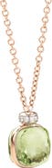Pomellato Nudo Prasiolite Quartz Pendant Necklace