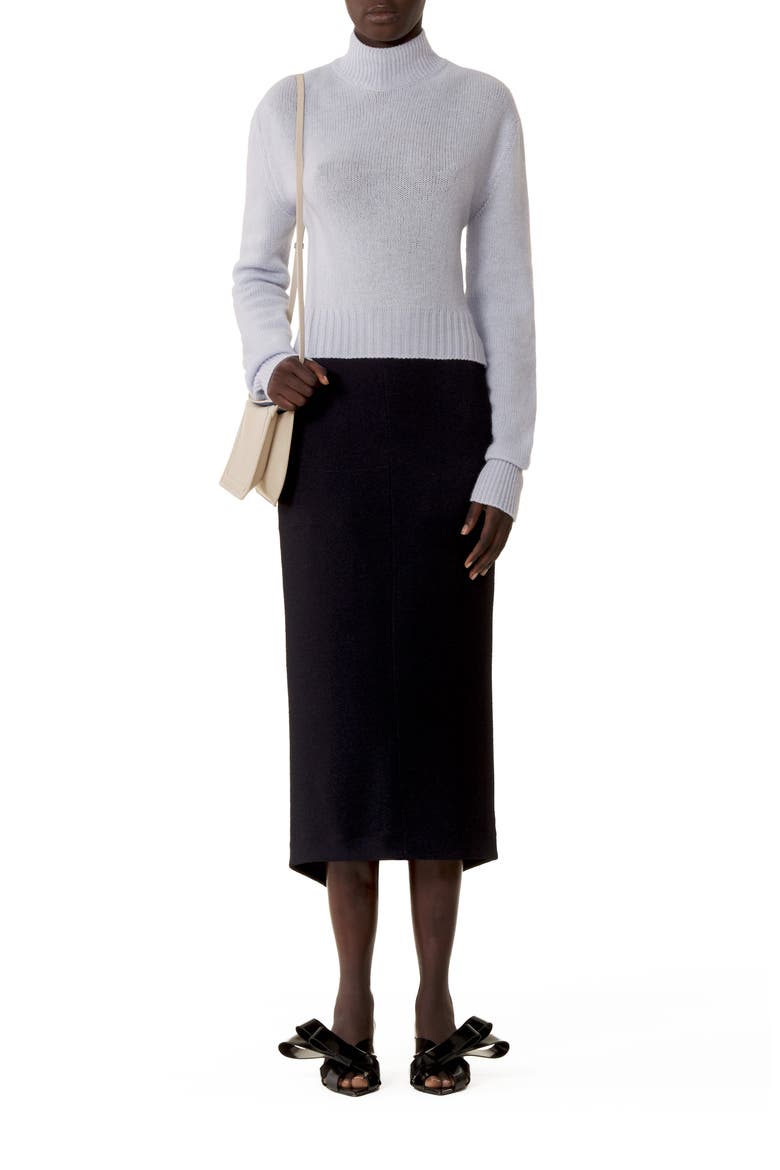 Open-Back Sweater In Cashmere, Main, color, Sky Blue