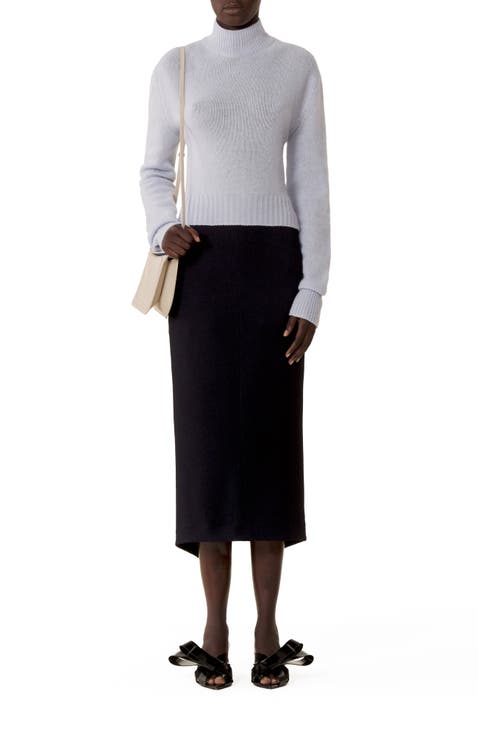 Open-Back Sweater In Cashmere