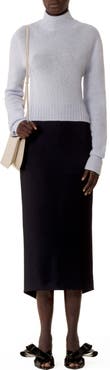 Lanvin Open-Back Sweater In Cashmere