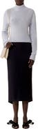 Lanvin Open-Back Sweater In Cashmere