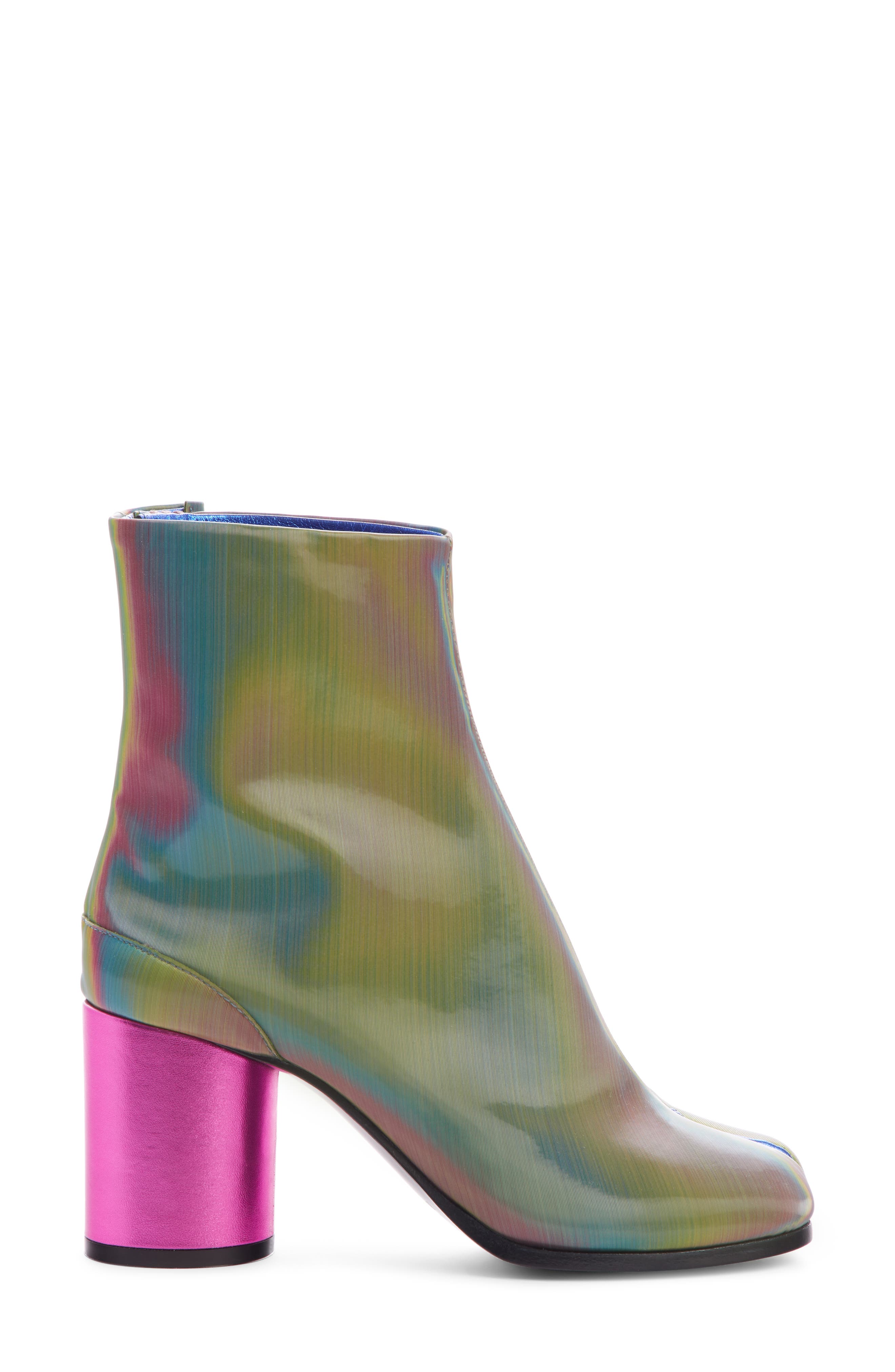 Maison Margiela Tabi Iridescent Boot, Alternate, color, 