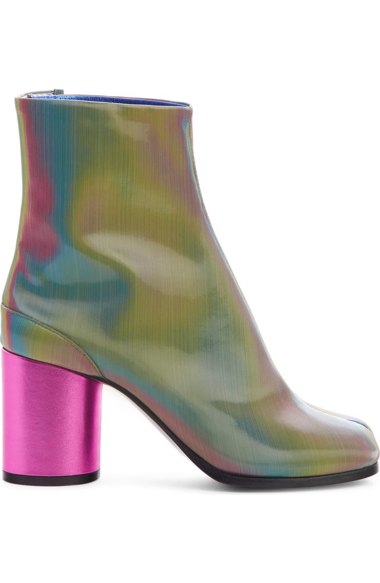 Maison Margiela Tabi Iridescent Boot, Alternate, color,