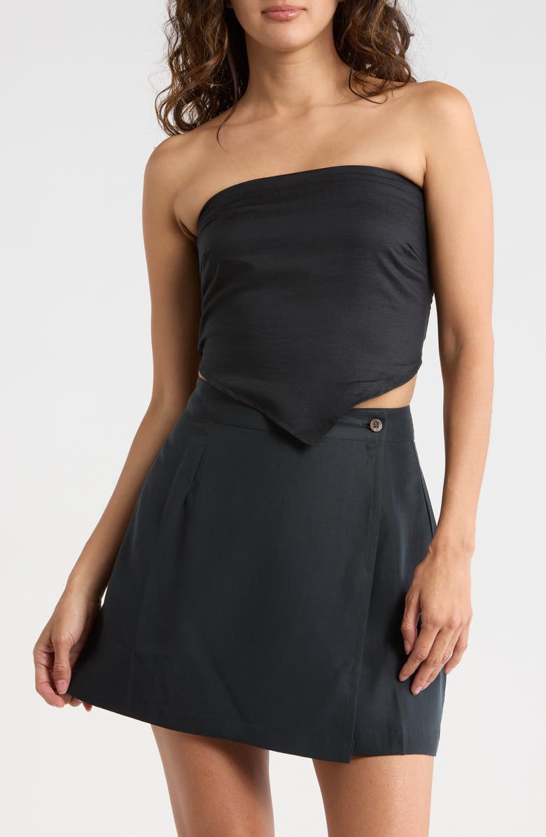 Onia Bandana Cover-Up Top, Main, color, Black
