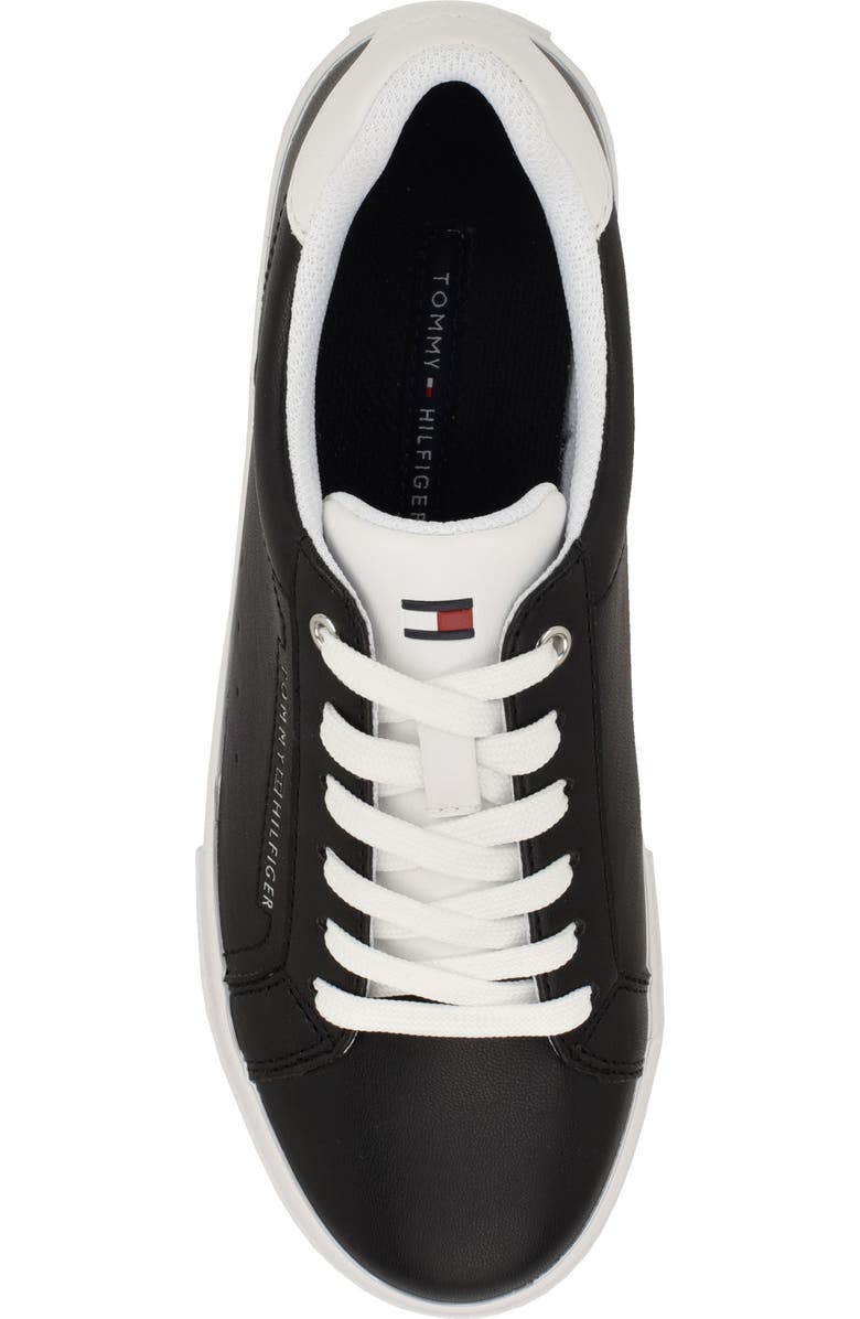 Tommy Hilfiger Luhcia Lace-Up Sneaker, Alternate, color, Black