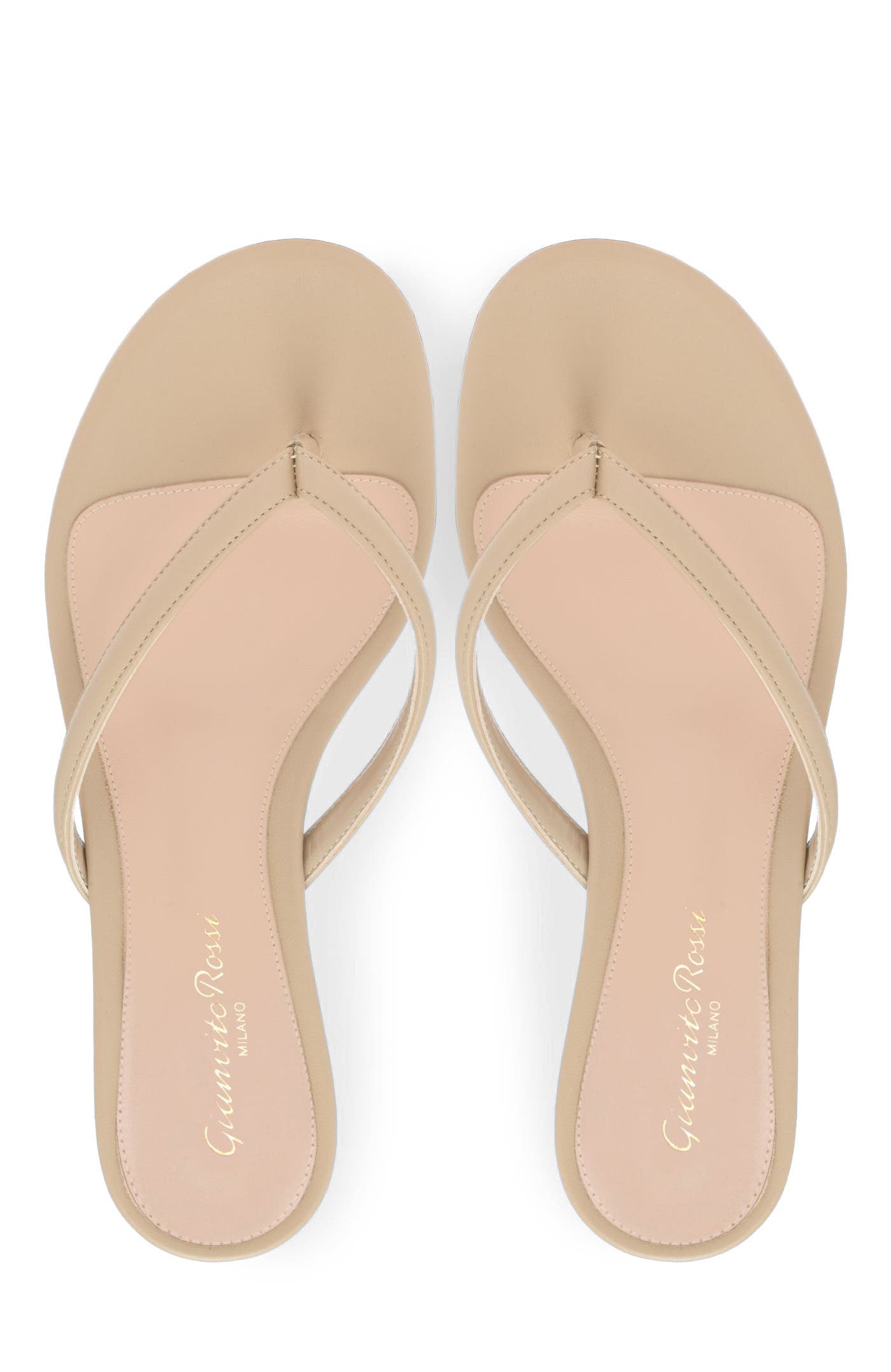 Calypso Thong, Alternate, color, Brown Lamb Leather