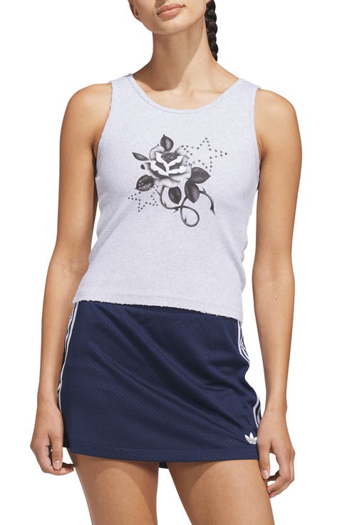 Nati Rose Graphic Tank Top