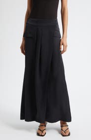 Ramy Brook Faux Wrap Maxi Skirt