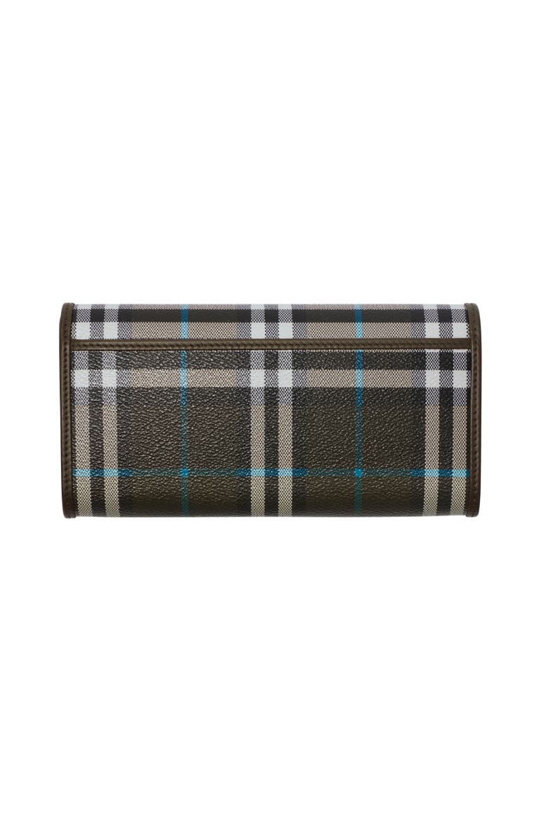 Burberry Check Continental Wallet, Alternate, color,