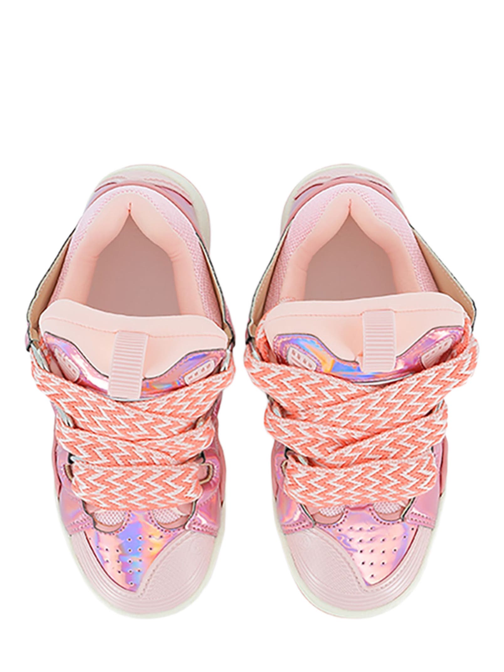 Lanvin KIDS LACE-UP TRAINERS, Alternate, color, 