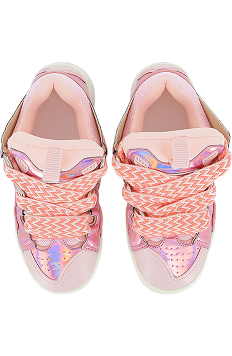 Lanvin KIDS LACE-UP TRAINERS, Alternate, color,