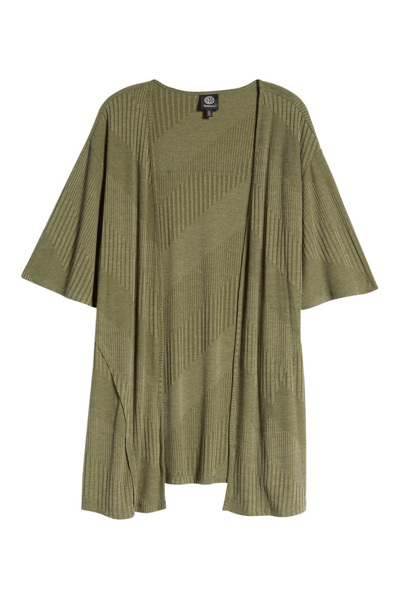 Open Front Cardigan, Alternate, color, OLIVE